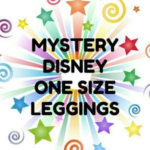 4 pairs mystery os Disney leggings nwt